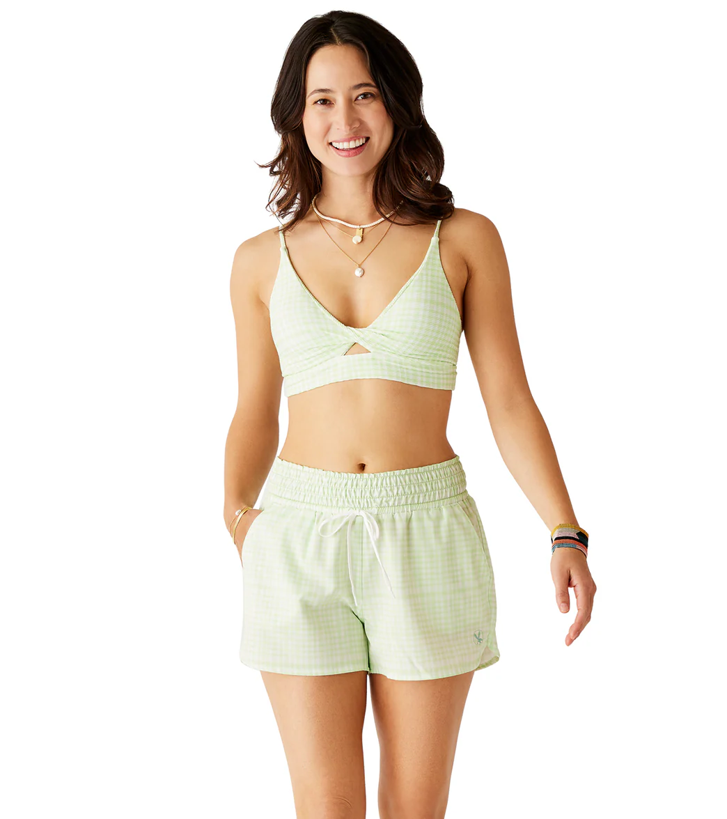 Carve Designs Women's Twist Front Keyhole Elba Bikini Top - Image 4