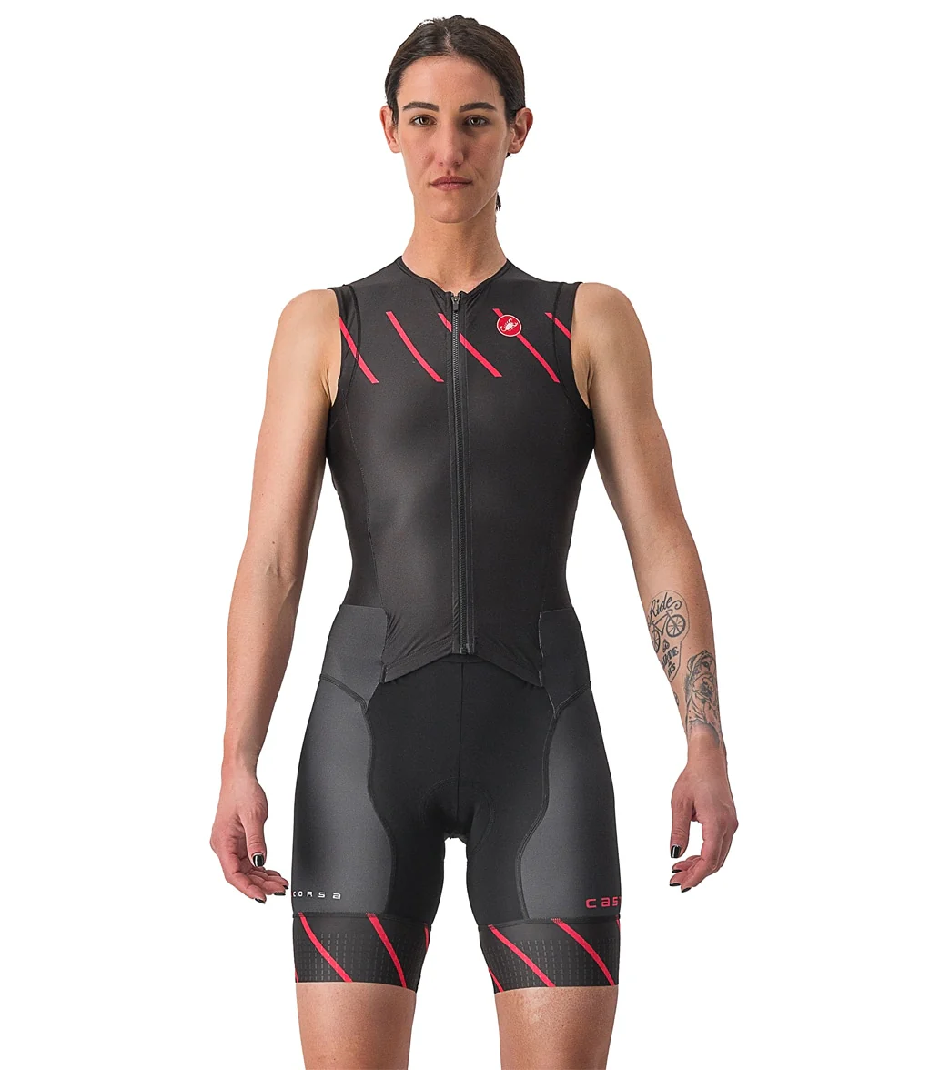 Castelli Women's Free Sanremo Sleeveless Tri Suit - Image 30