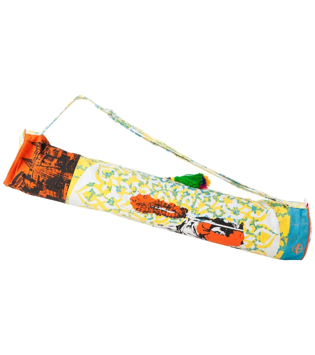 Chattra Sadhu on the Ganges Mat Bag