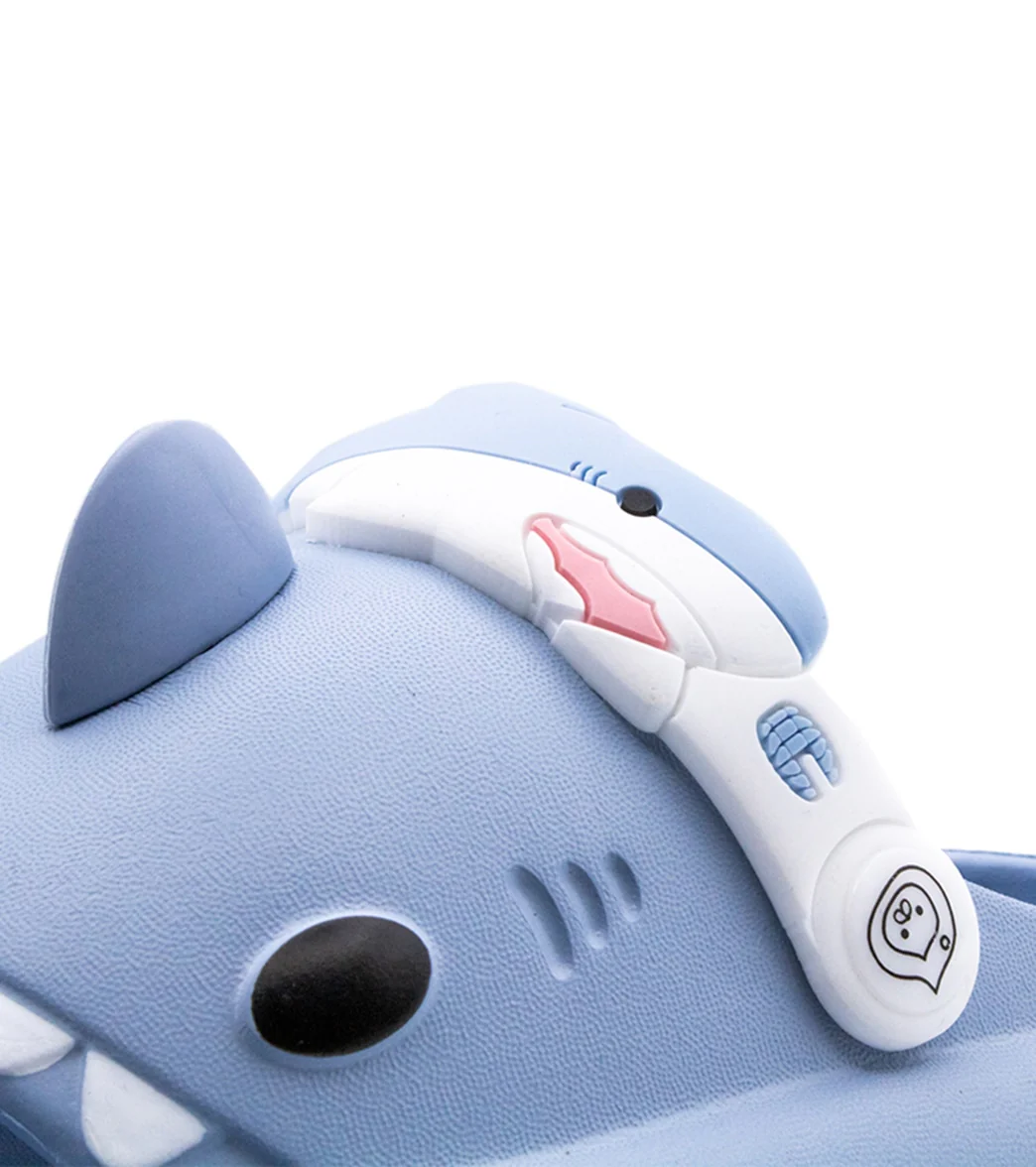 Cloudsharks Kids' Original Cushion Slides - Image 3