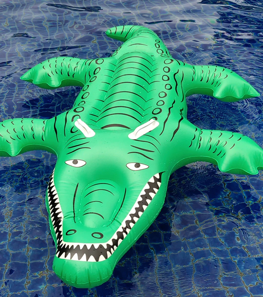 ClubSwim Alligator Inflatable Pool Float 62"