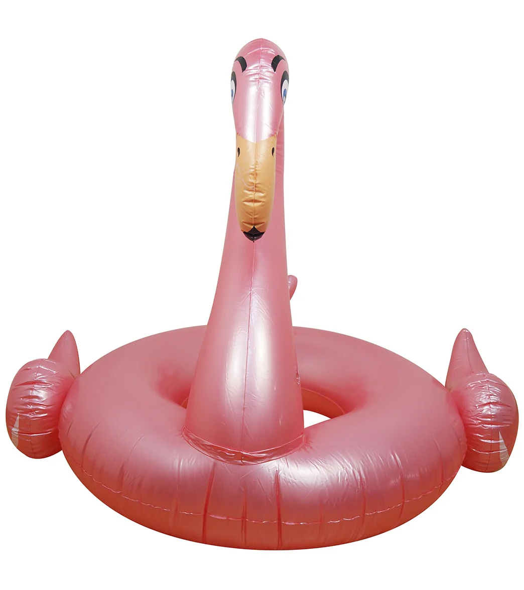 ClubSwim Flamingo Inflatable Pool Swim Float Tube 58" - Image 2