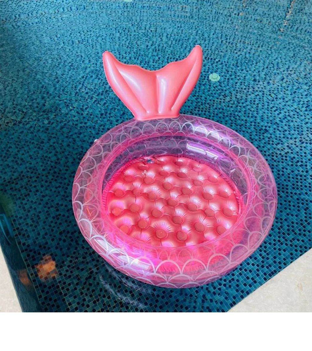 ClubSwim Mermaid Inflatable Kiddle Pool 58" - Image 3