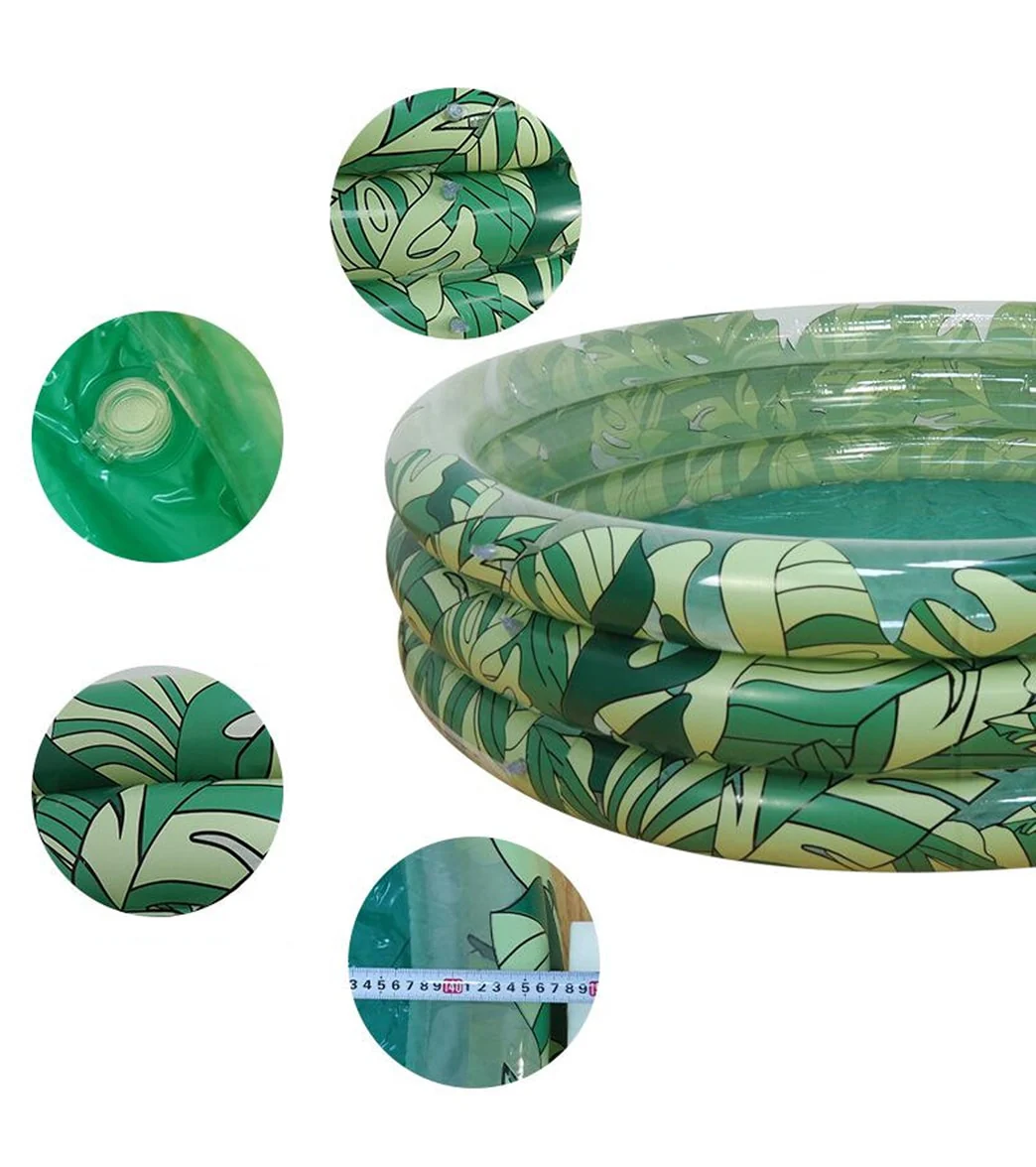 ClubSwim Tropical Inflatable Kiddle Pool 58" - Image 2
