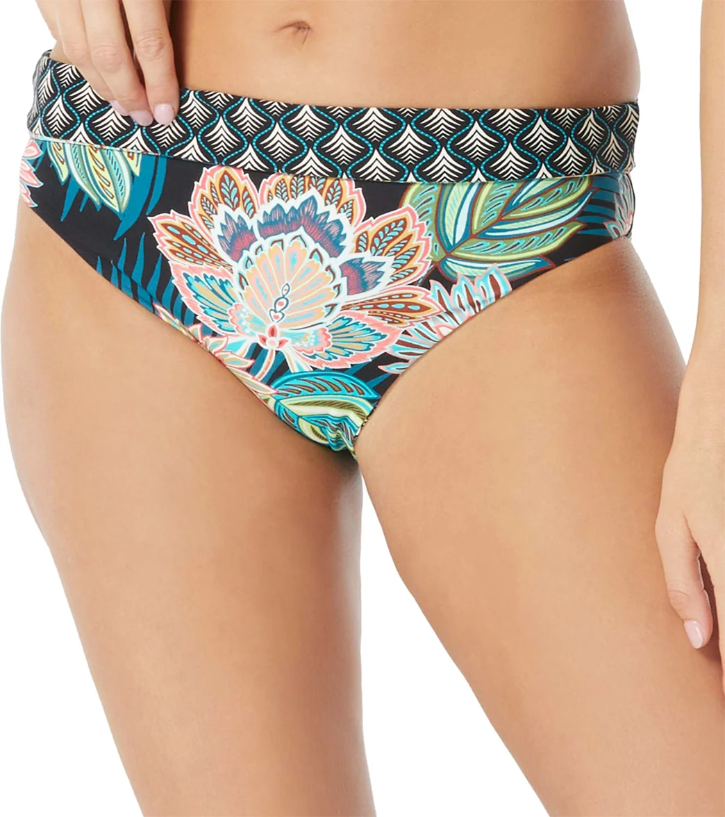 Coco Reef Women's Tropical Lotus Verso High Waisted Bikini Bottom - Image 3