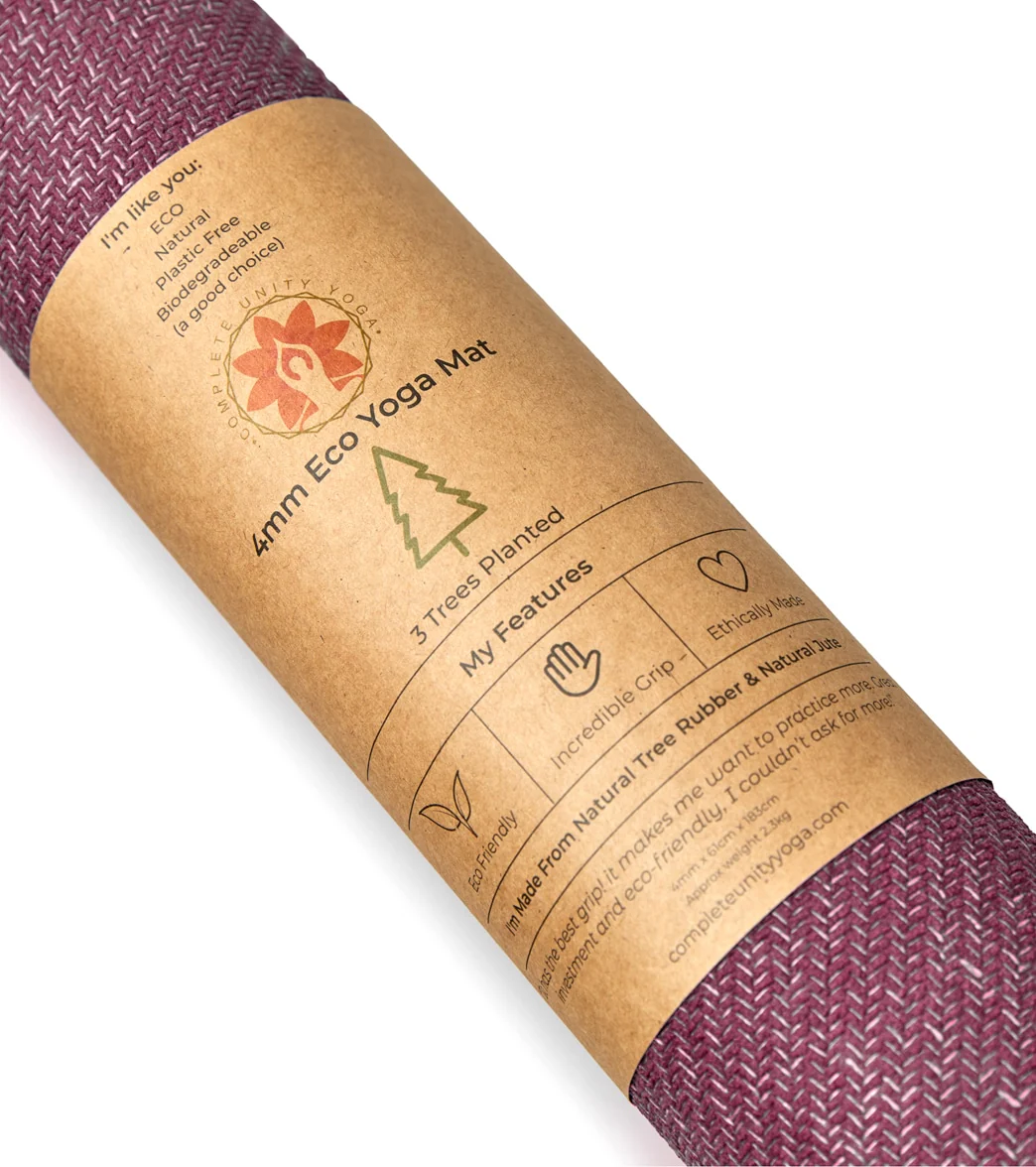 Complete Unity Complete Grip Eco Yoga Mat 4mm - Image 4