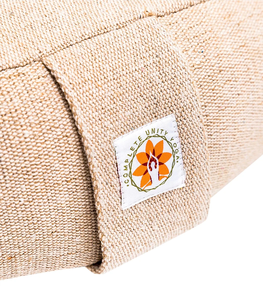 Complete Unity Jute Natural Meditation Cushion - Image 3