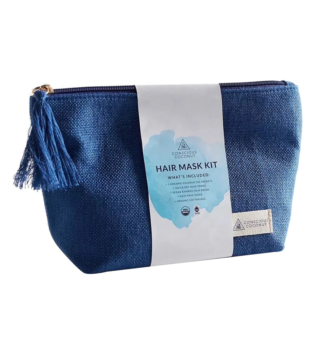 Conscious Coconut Coconut Oil Hair Mask Kit - Image 3