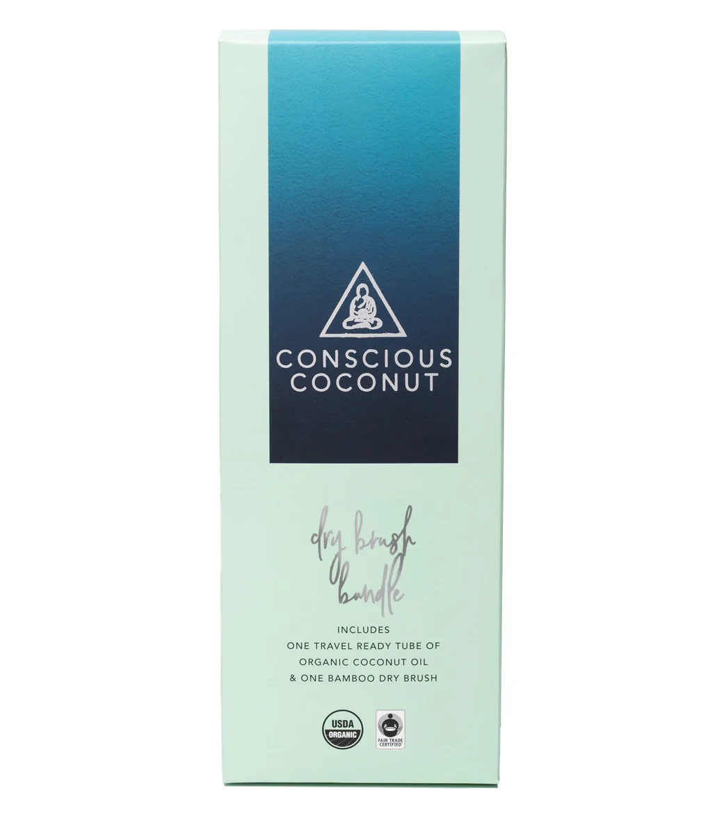 Conscious Coconut Travel Dry Brush Bundle - Image 2