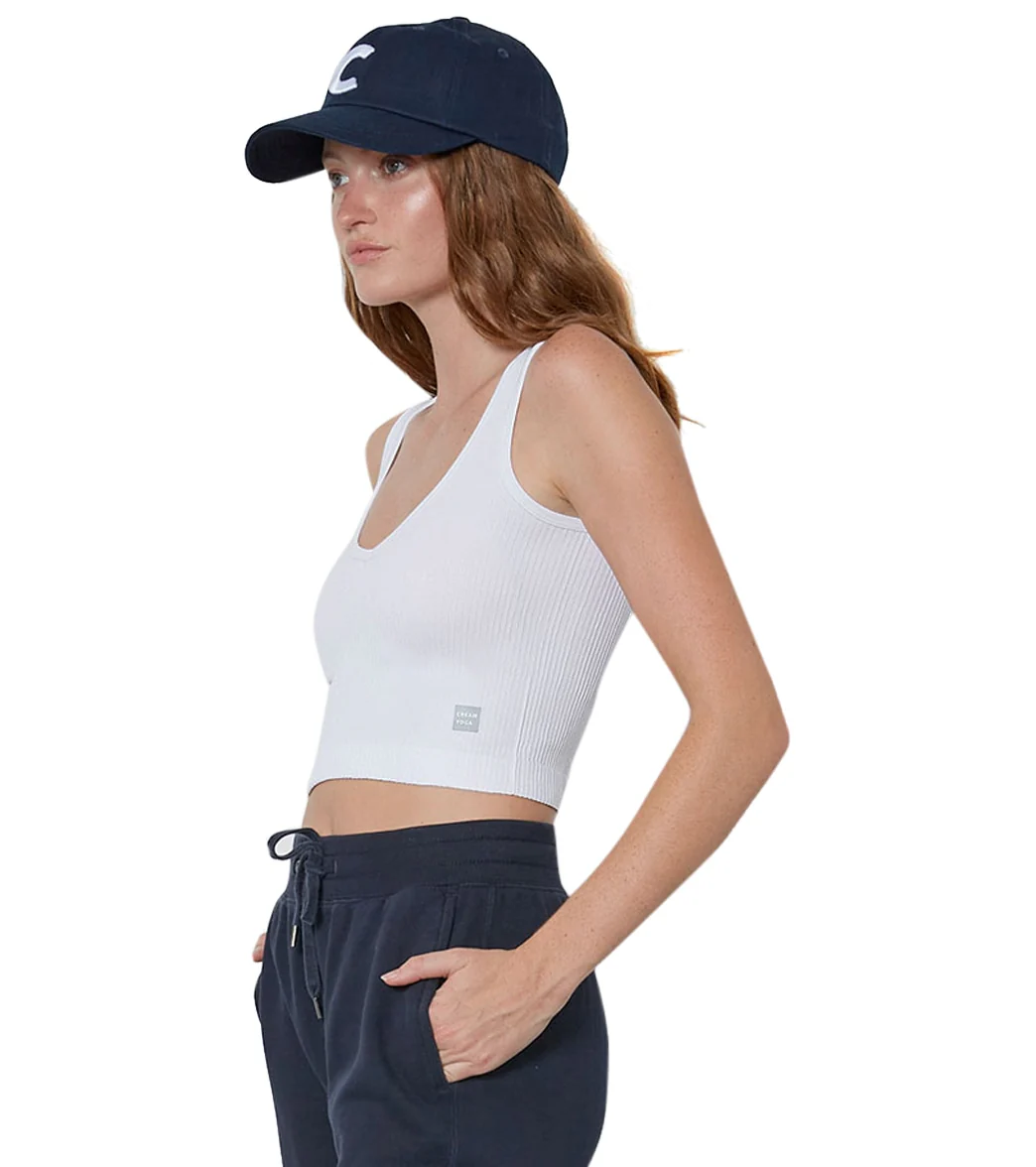 Cream Yoga Cindy Tank Top - Image 8