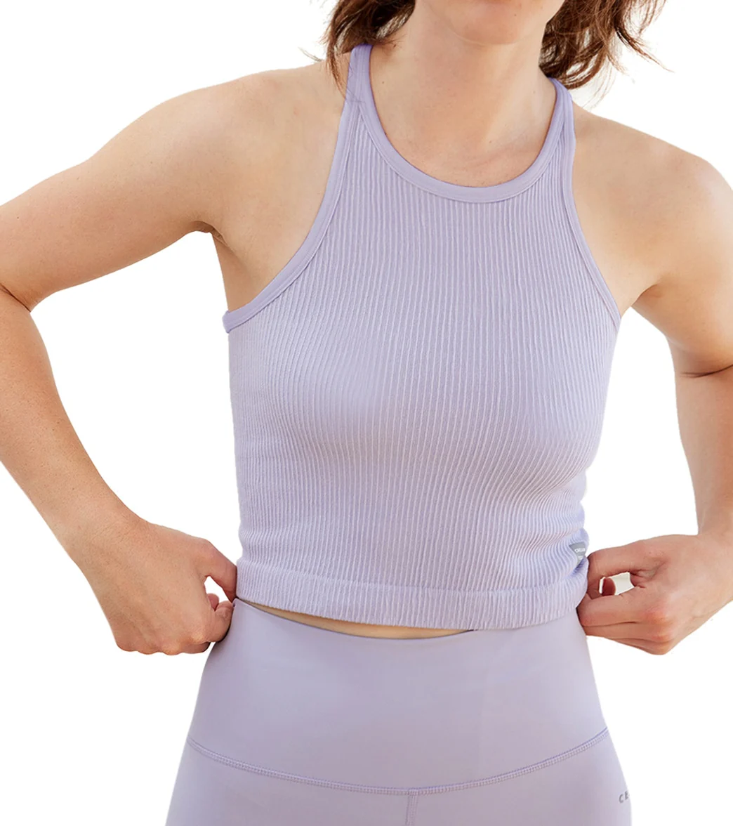 Cream Yoga Claire Racer Back Tank Top - Image 11