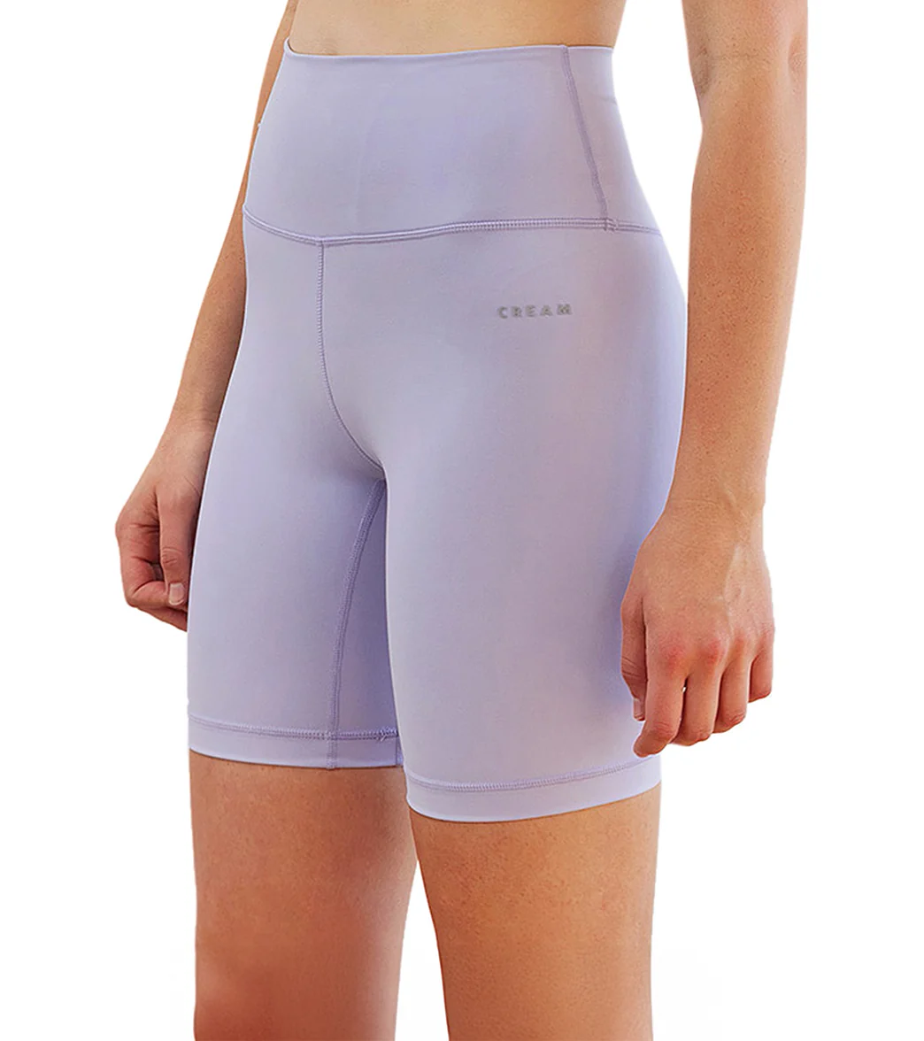 Cream Yoga Drew Biker Shorts 8" - Image 2