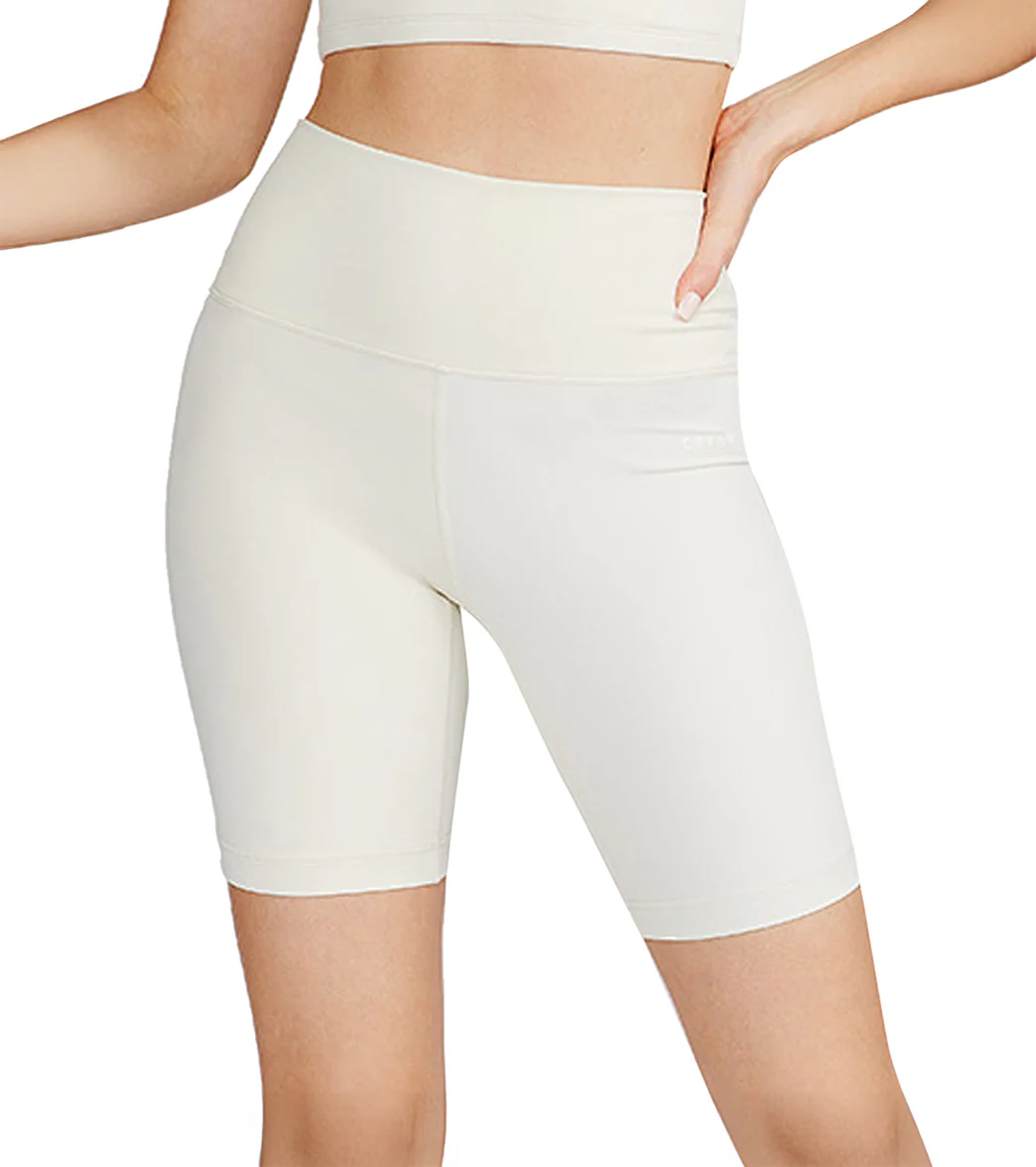 Cream Yoga Drew Biker Shorts 8" - Image 7