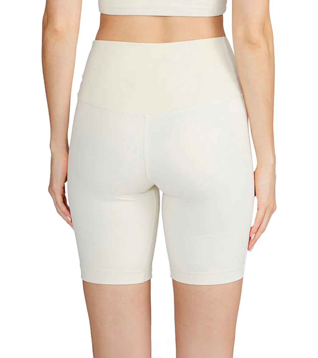 Cream Yoga Drew Biker Shorts 8" - Image 8