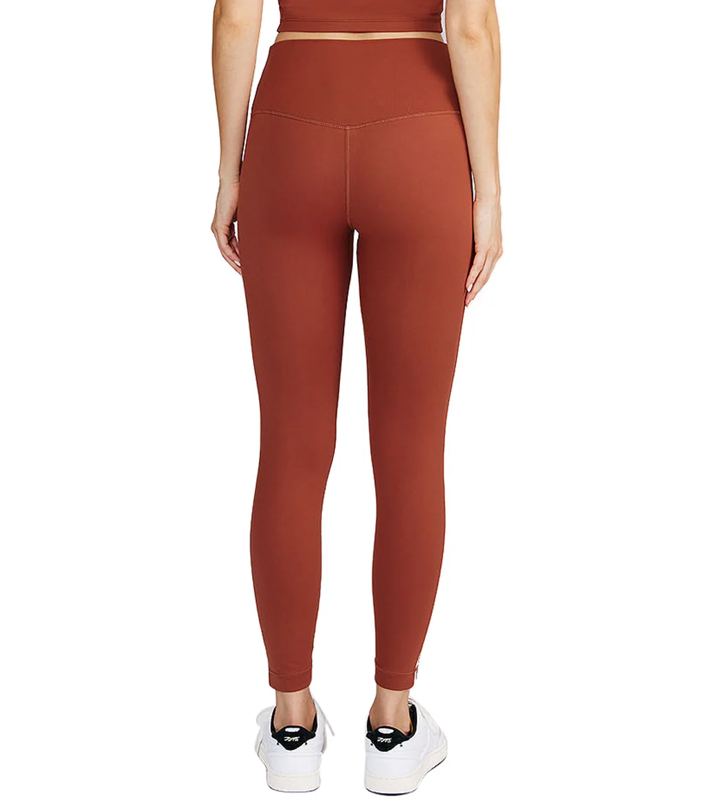 Cream Yoga Hana 7/8 Side Stripe Legging - Image 9