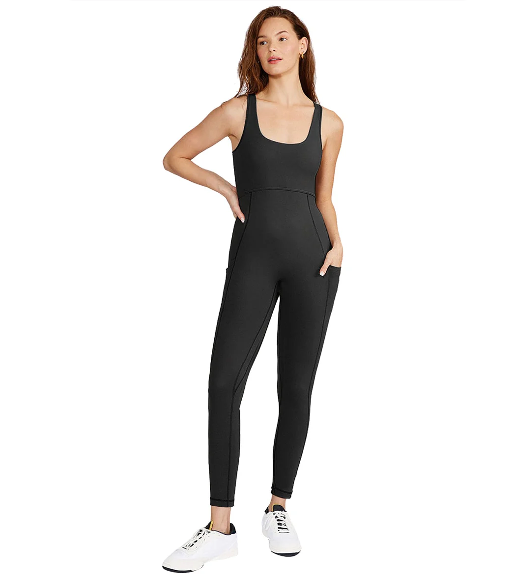 Cream Yoga Heather Jumpsuit - Image 7