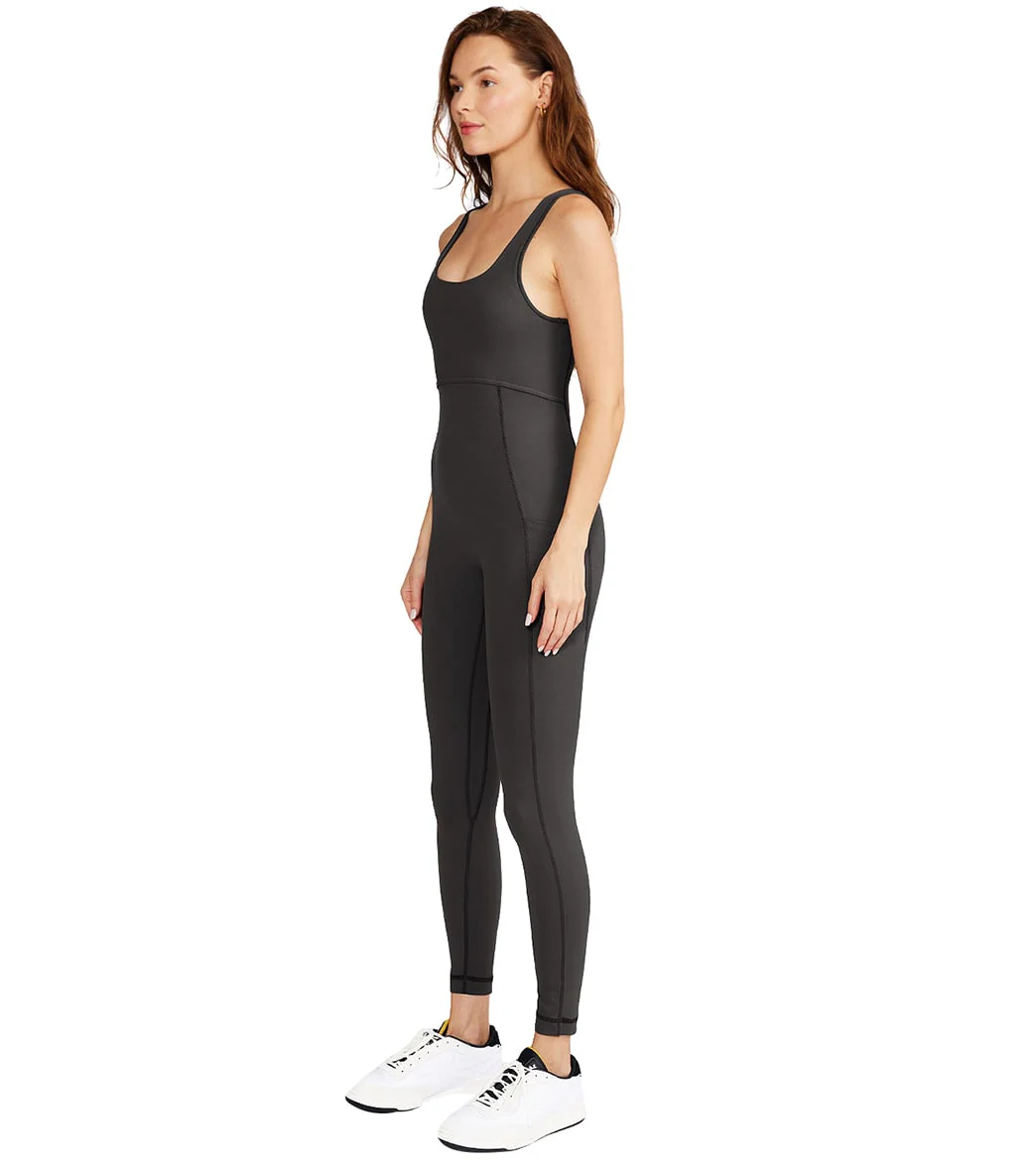 Cream Yoga Heather Jumpsuit - Image 8