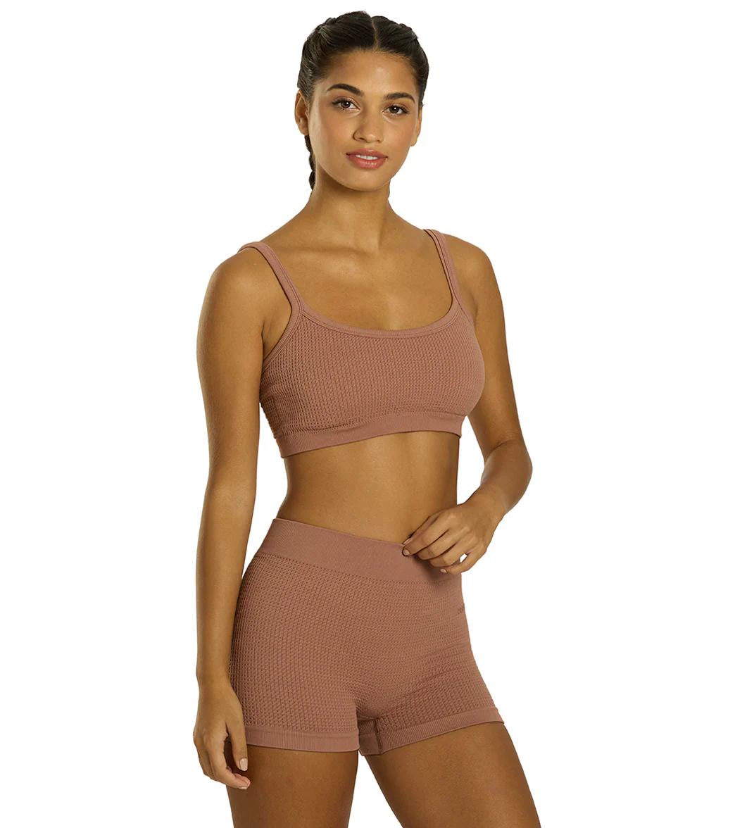 Cream Yoga Kelly Bra and Lynn Short Set - Image 7