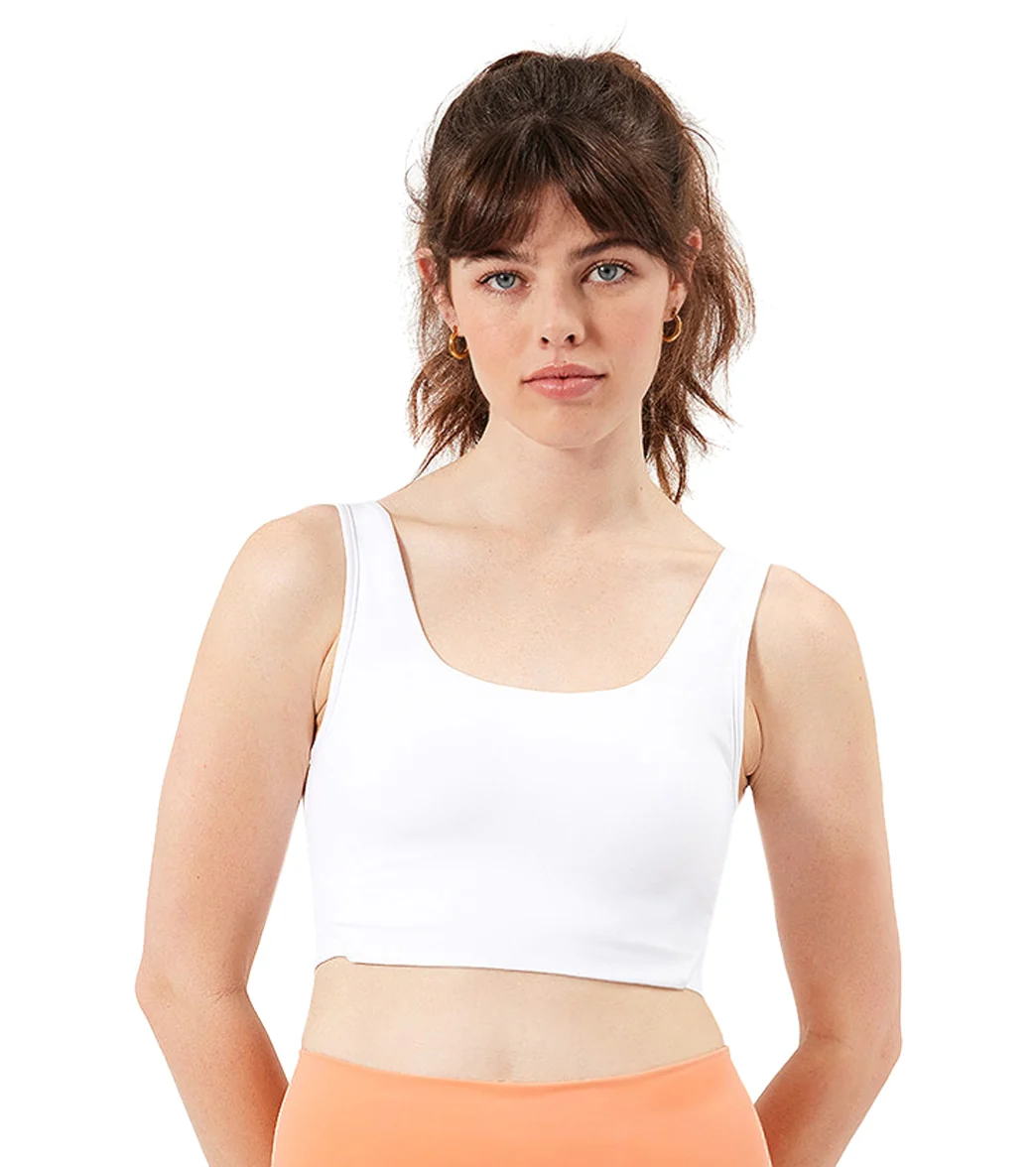Cream Yoga Sara Bra Tank - Image 13