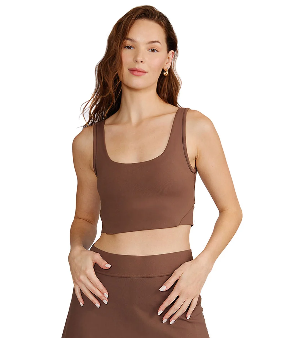 Cream Yoga Sara Bra Tank - Image 6