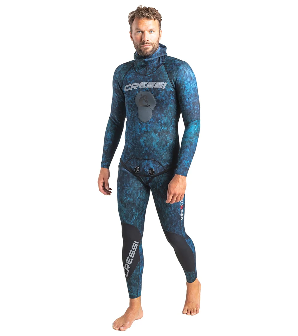 Cressi 3.5mm Tokugawa Open Cell Hooded Two Piece Wetsuit - Image 3