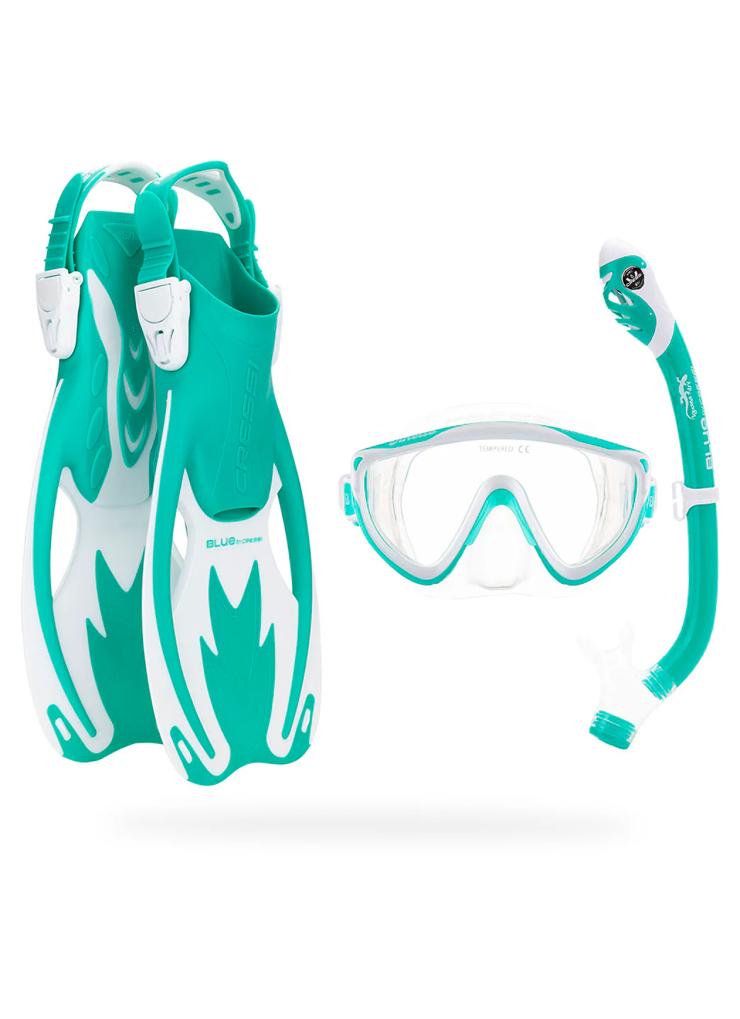Cressi Kids' Tinetto Rocks Snorkle Dry Set - Image 9