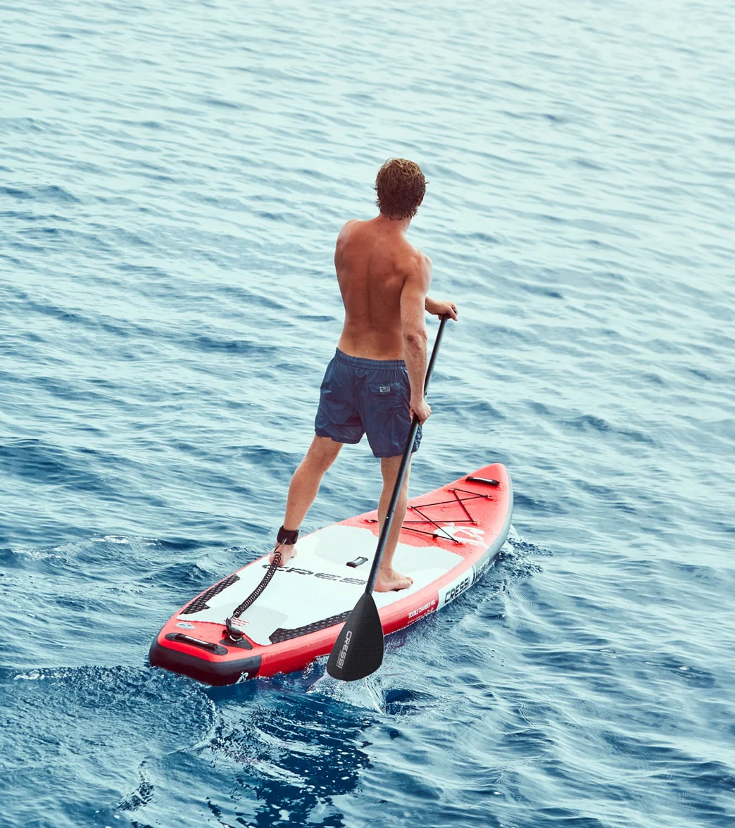 Cressi Set Isup Fury Touring Dc 12’2’' Rosso Inflatable SUP - Image 4