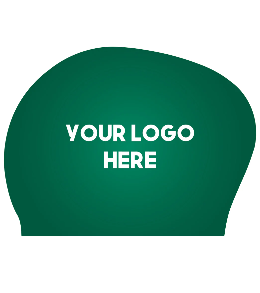 Custom Long Hair Silicone Swim Cap - Image 10