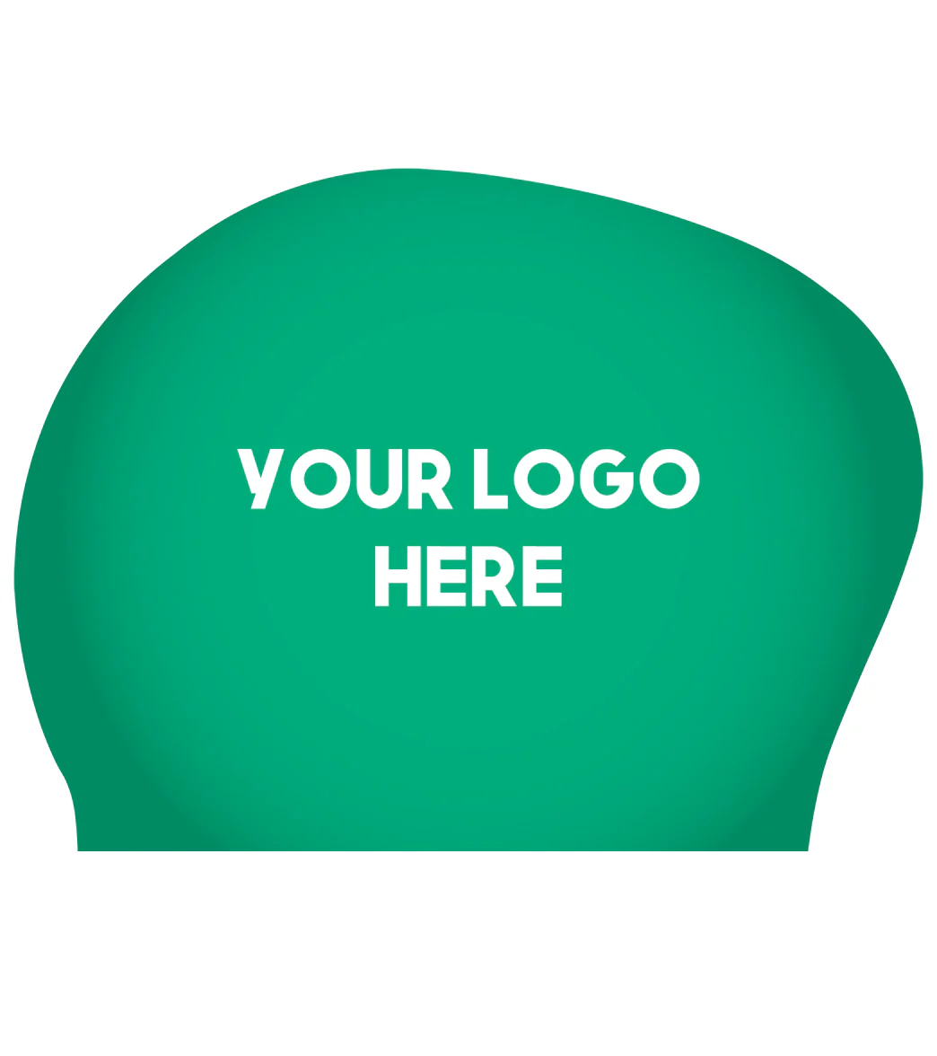 Custom Long Hair Silicone Swim Cap - Image 11