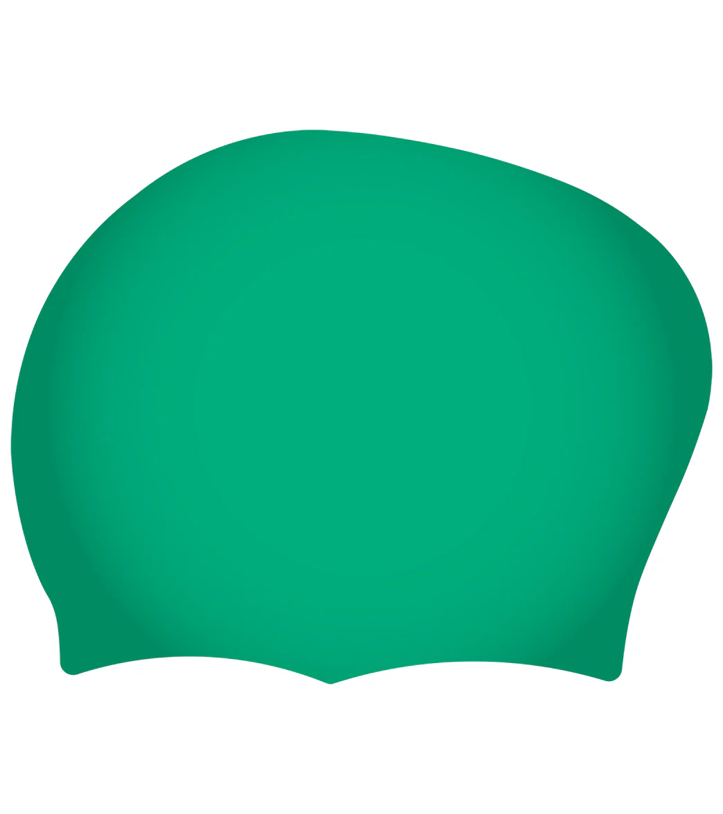 Custom Long Hair Silicone Swim Cap - Image 12