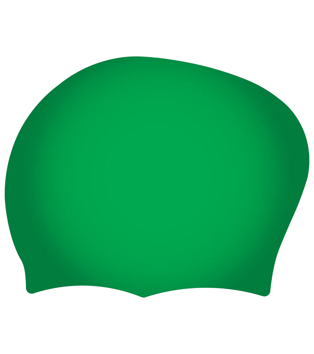 Custom Long Hair Silicone Swim Cap - Image 17