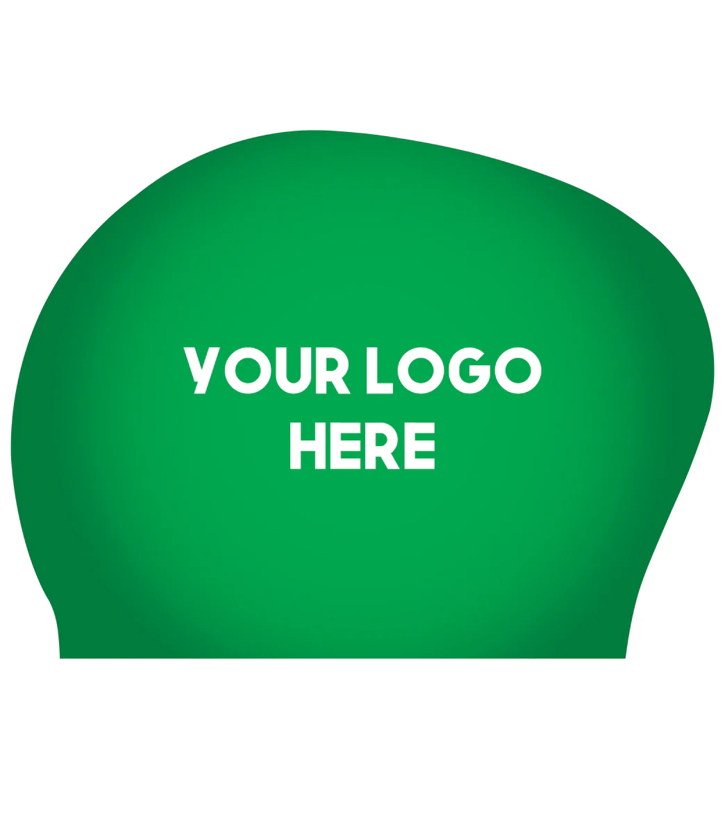 Custom Long Hair Silicone Swim Cap - Image 20
