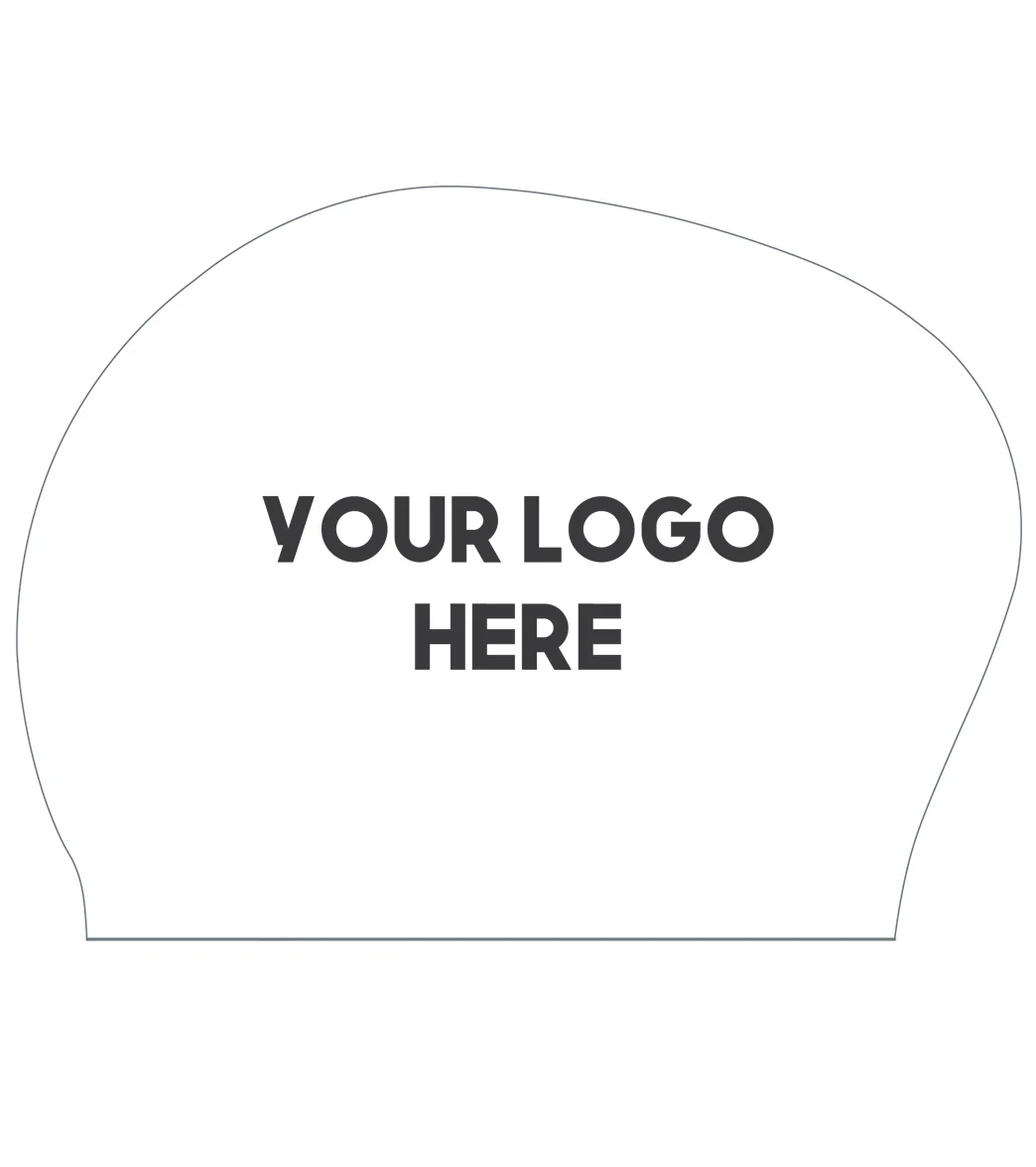 Custom Long Hair Silicone Swim Cap - Image 25
