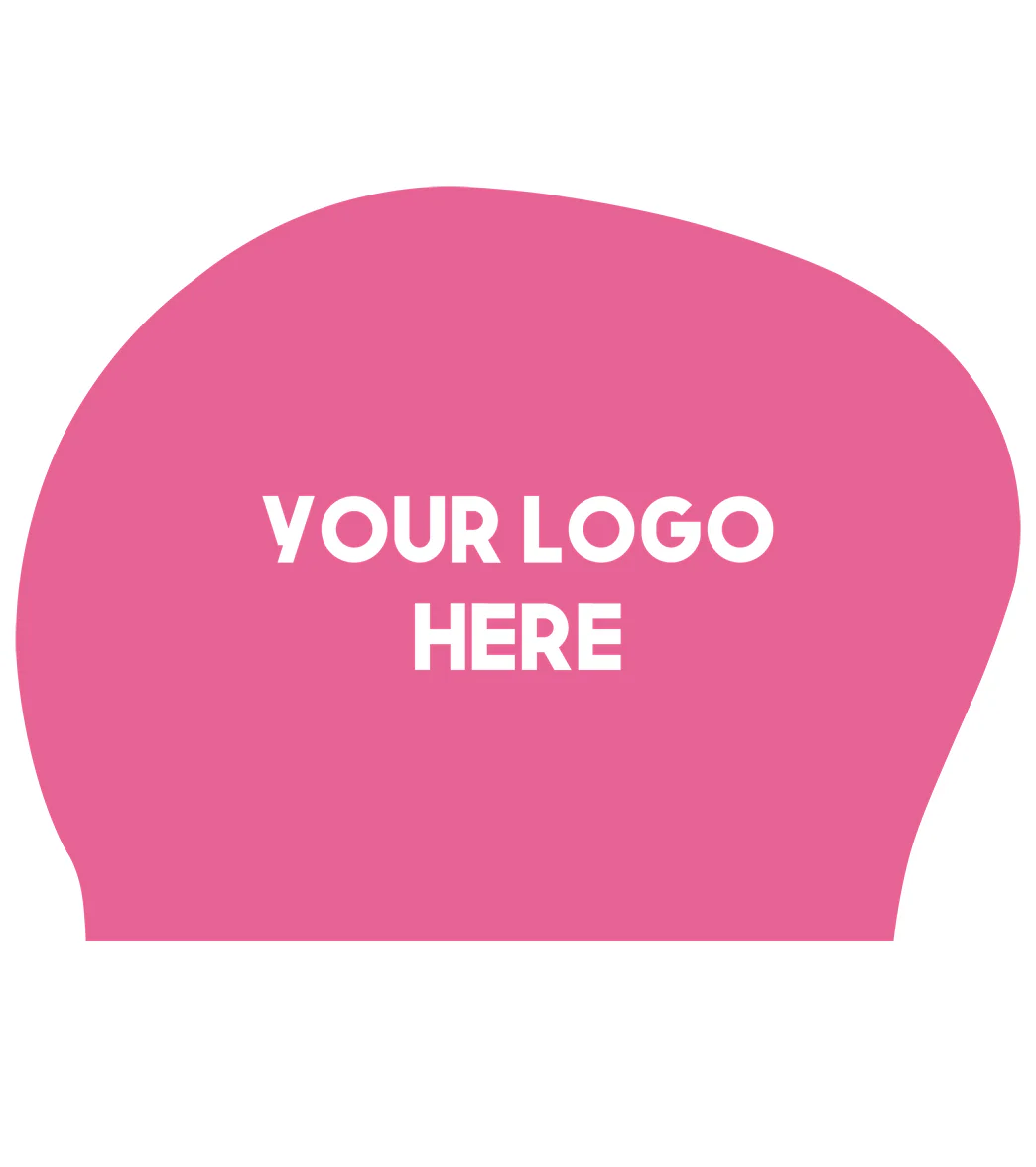Custom Long Hair Silicone Swim Cap - Image 30