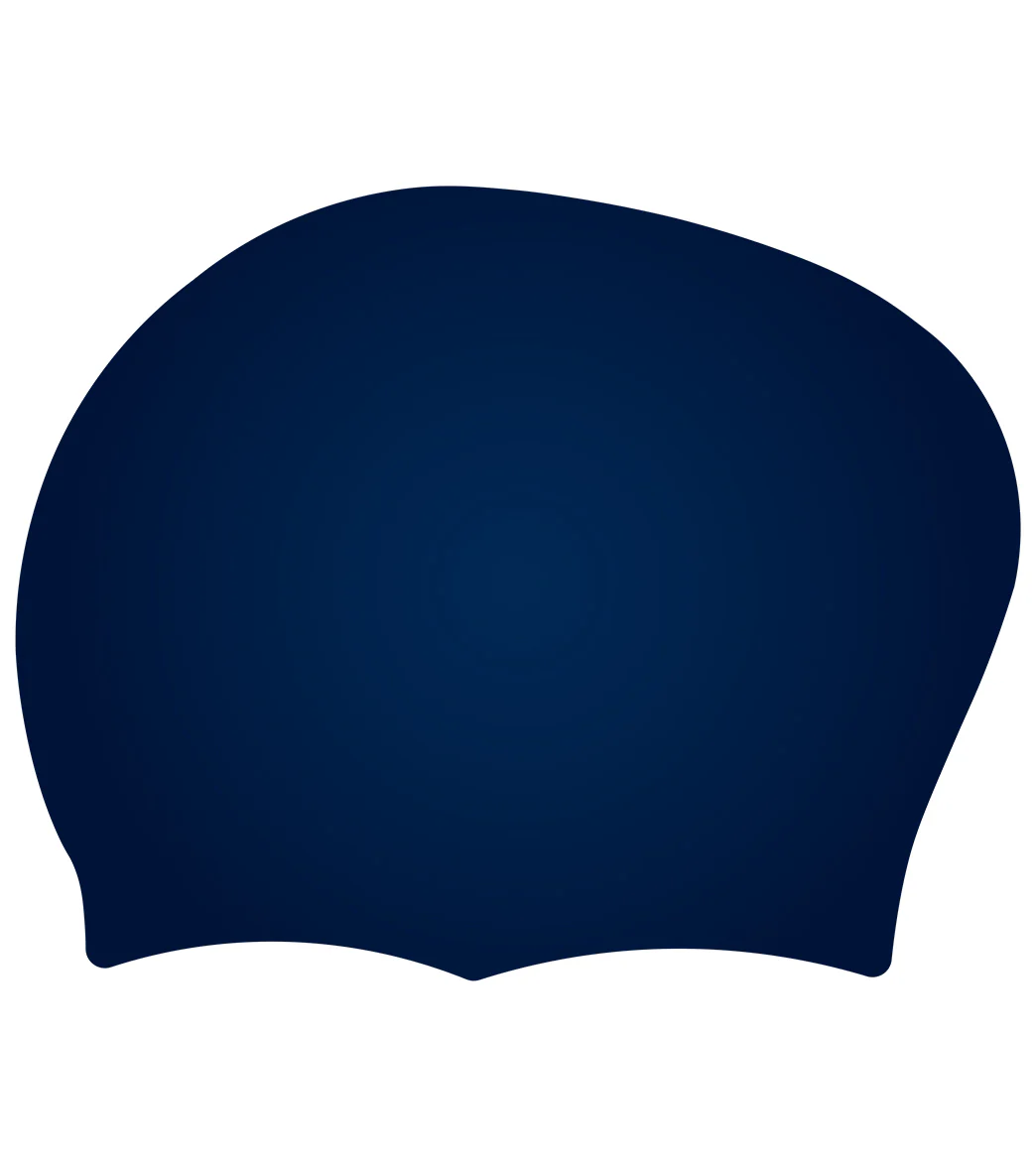 Custom Long Hair Silicone Swim Cap - Image 52