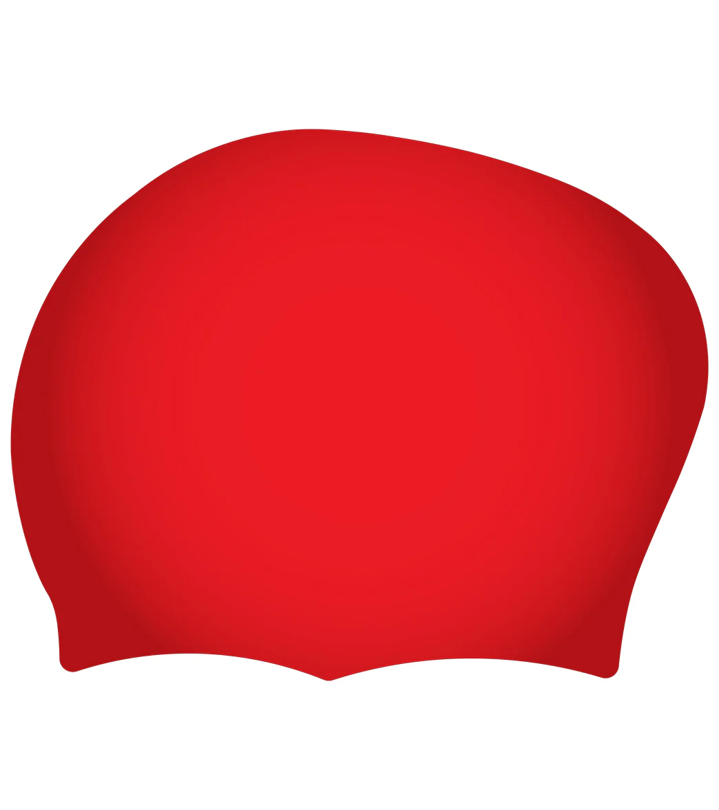 Custom Long Hair Silicone Swim Cap - Image 62