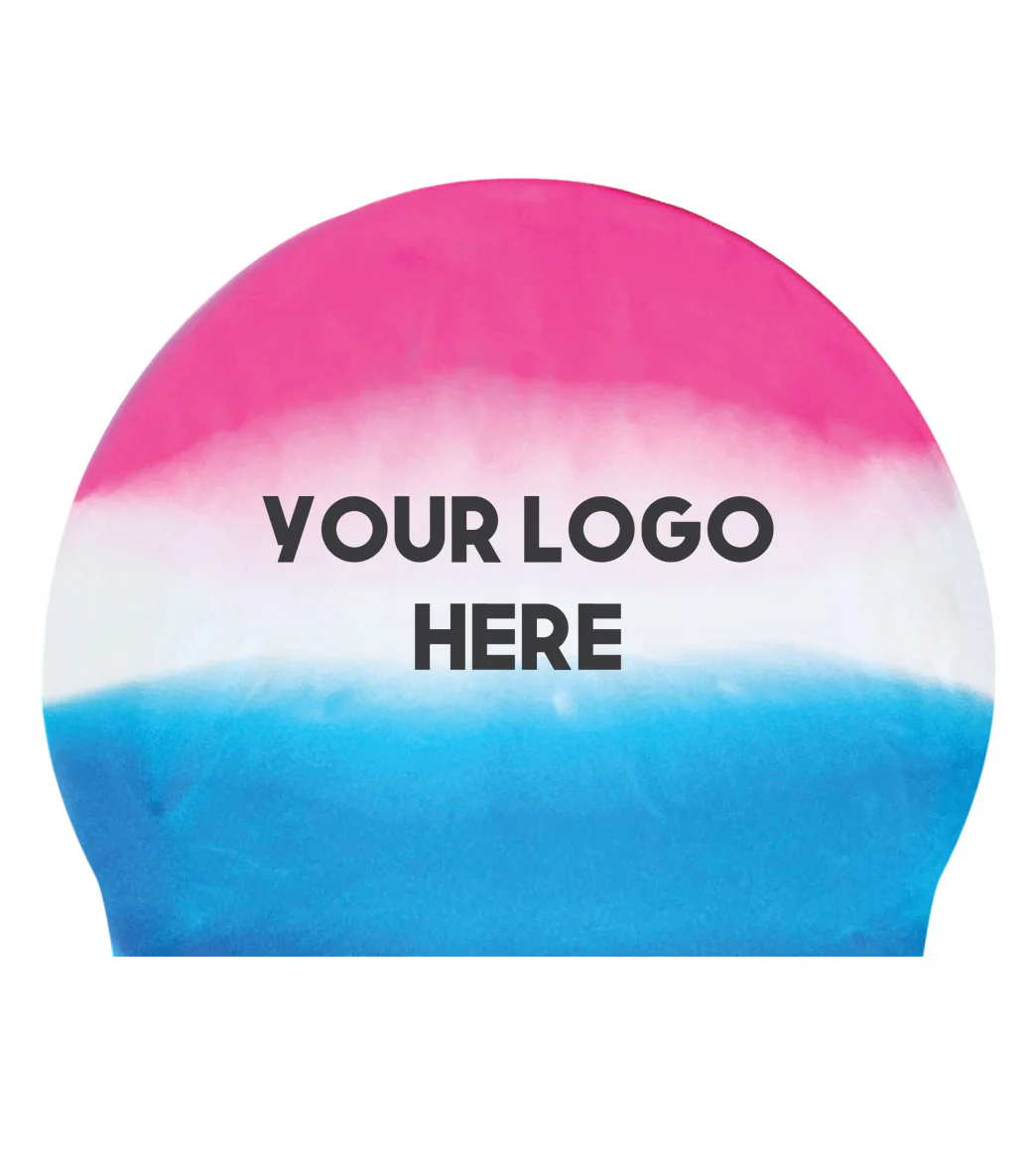 Custom Multicolor Silicone Swim Caps - Image 40
