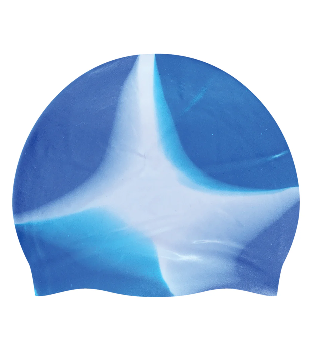 Custom Multicolor Silicone Swim Caps - Image 42