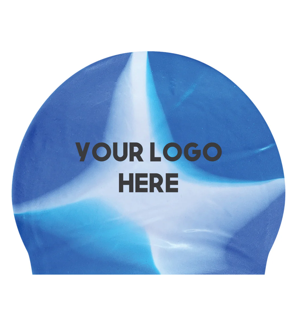 Custom Multicolor Silicone Swim Caps - Image 45