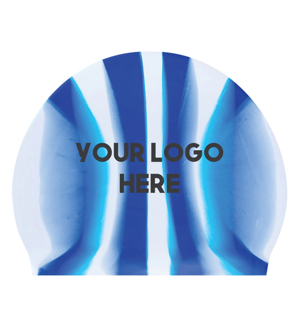 Custom Multicolor Silicone Swim Caps - Image 5