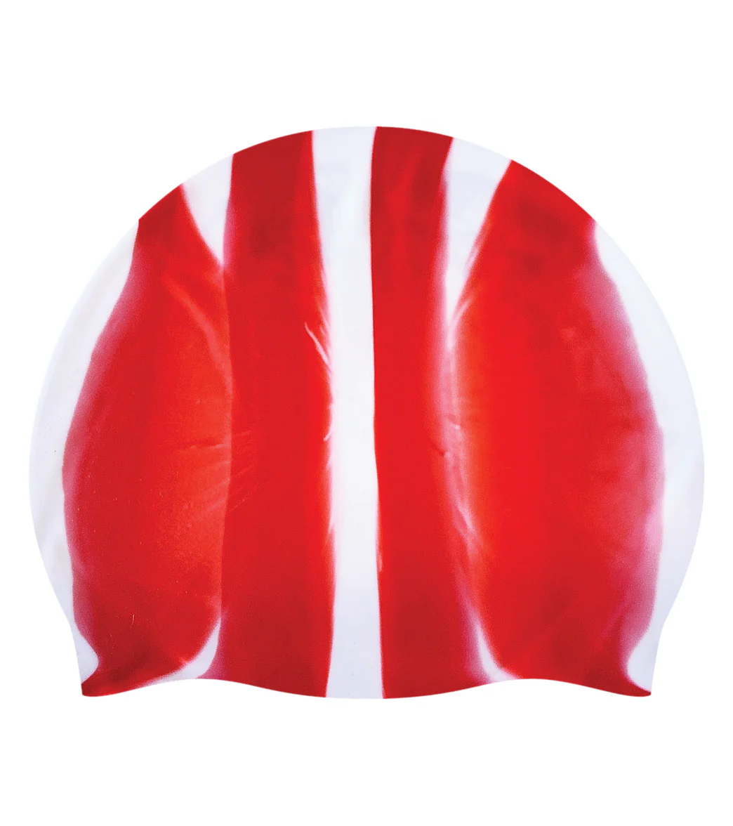 Custom Multicolor Silicone Swim Caps - Image 7