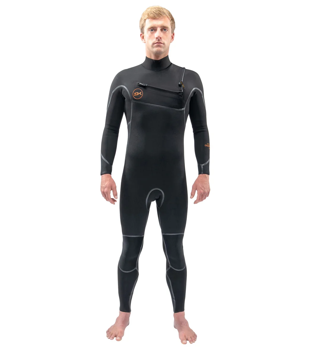 Dakine Men's 4/3mm Cyclone Chest Zip Fullsuit Wetsuit - Image 7