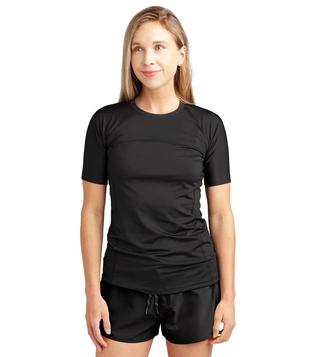 Dakine Women's HD Crew Short Sleeve UPF 50 Rash Guard - Image 11