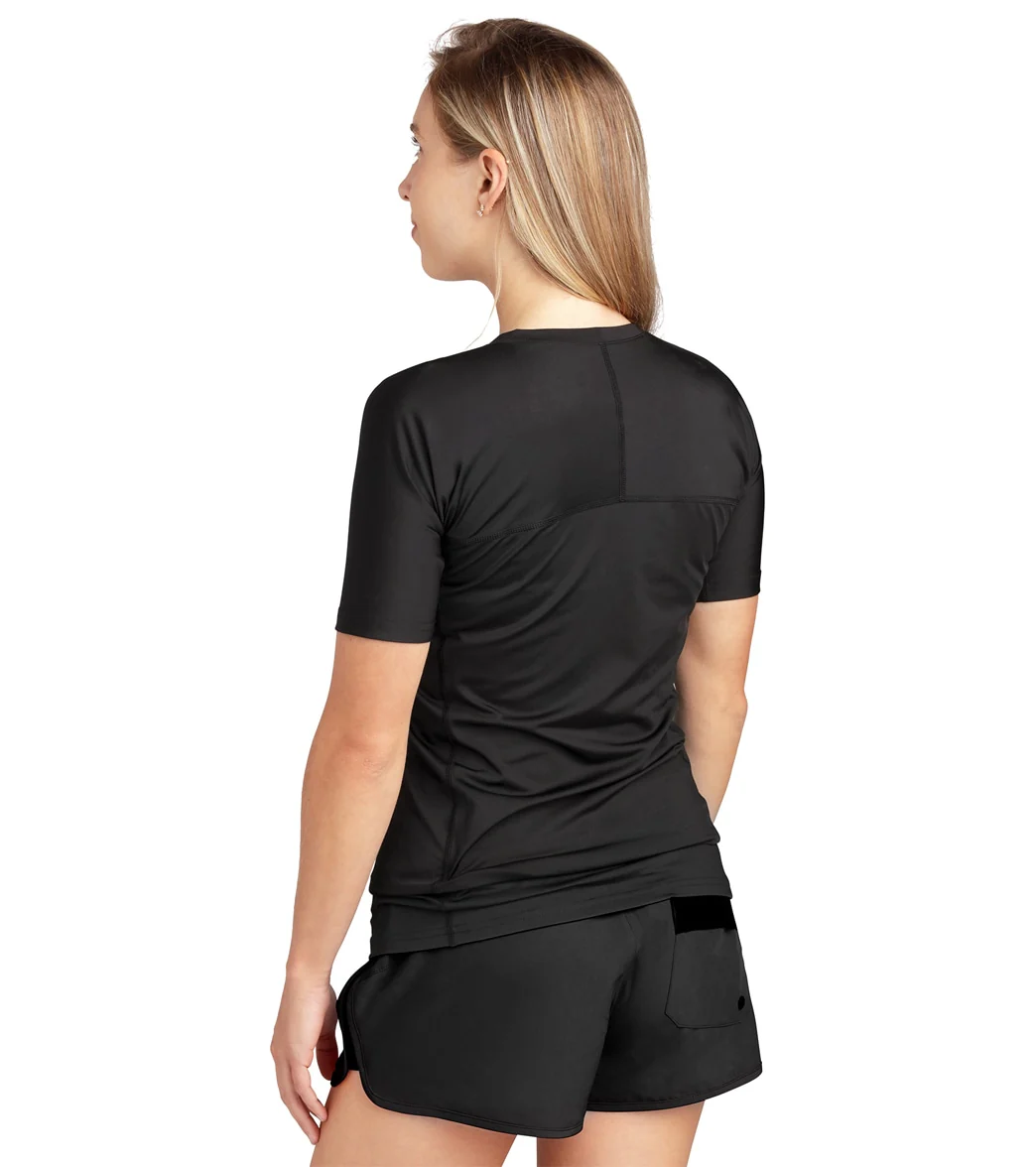 Dakine Women's HD Crew Short Sleeve UPF 50 Rash Guard - Image 8