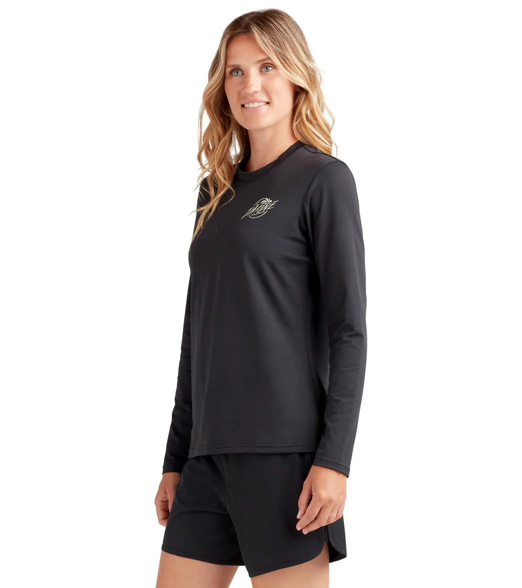 Dakine Women's Mission Crew Long Sleeve UPF 50 Surf Shirt - Image 8