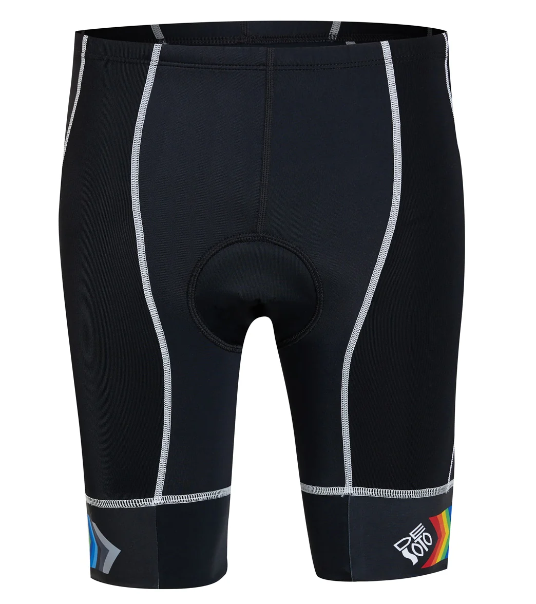 DeSoto Men's Forza Tri Short 4-Pockets-High Rise - Image 12