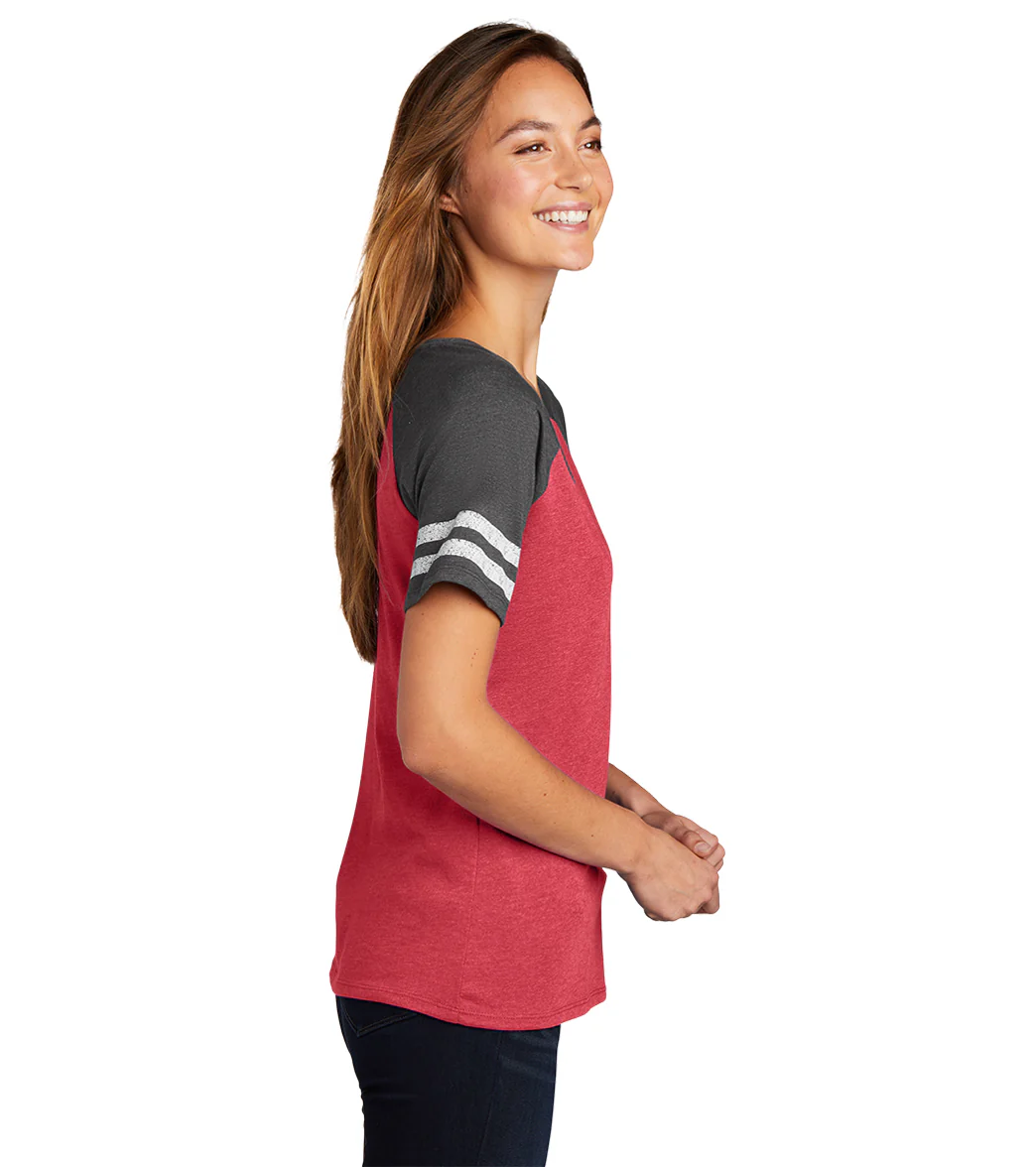 District Women’s Game V-Neck T-Shirt - Image 14