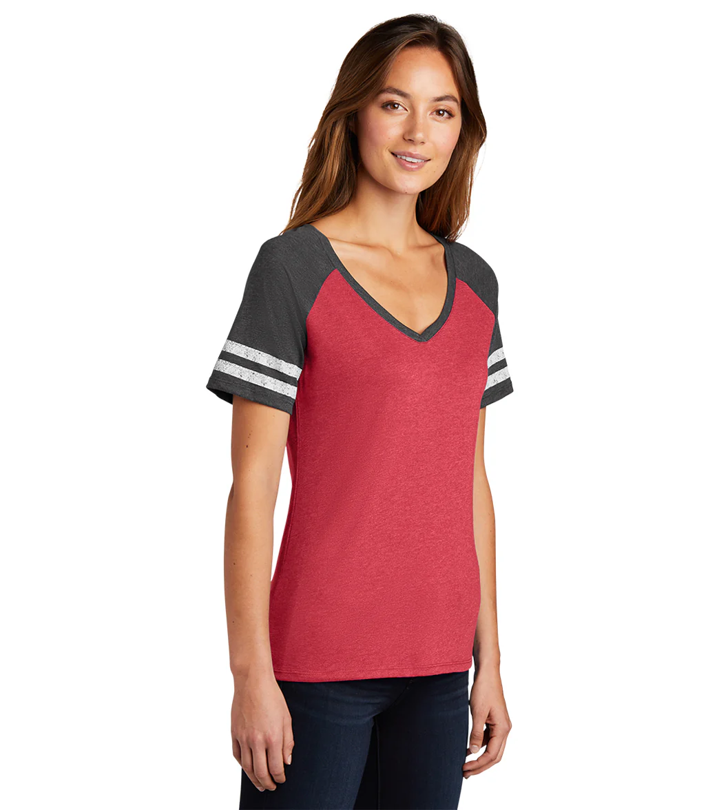 District Women’s Game V-Neck T-Shirt - Image 16