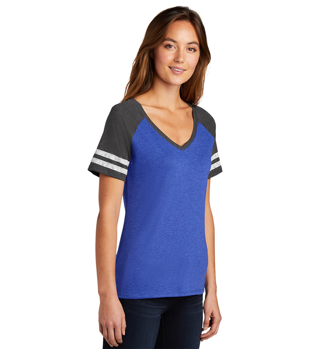 District Women’s Game V-Neck T-Shirt - Image 24