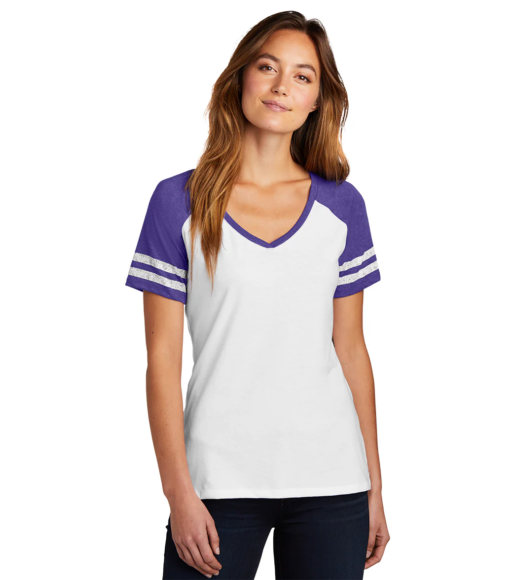 District Women’s Game V-Neck T-Shirt - Image 29